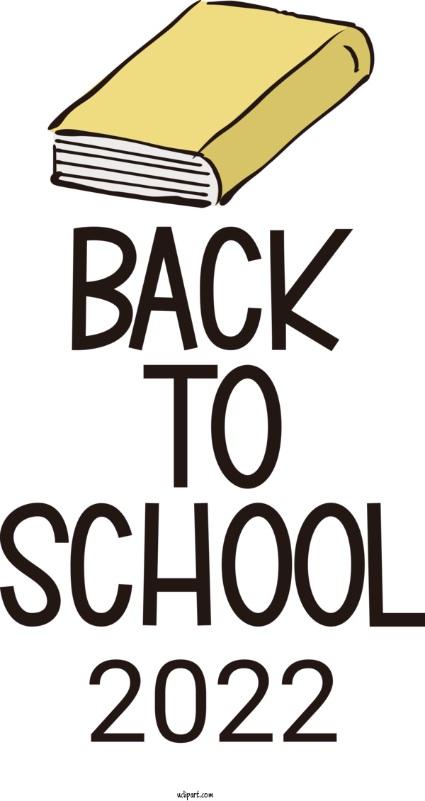 Free School Logo Symbol Sign For Back To School Clipart Transparent Background