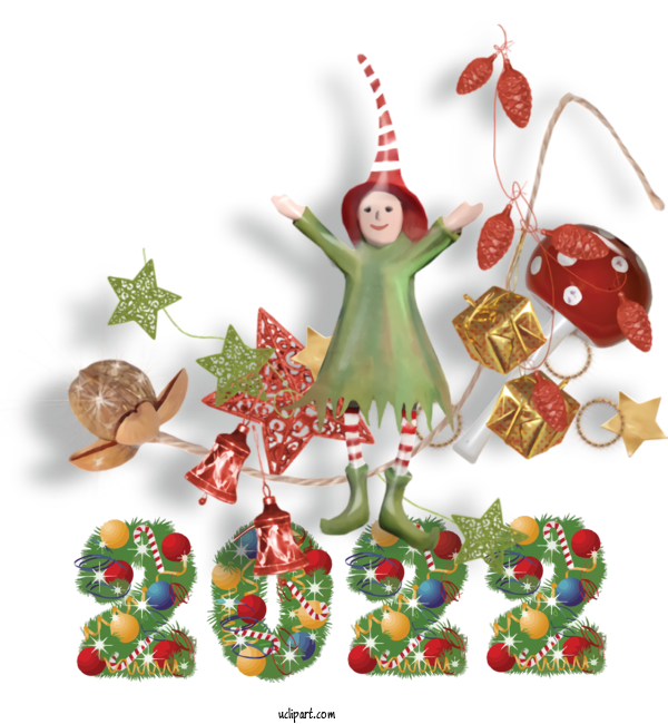 Free Holidays Grinch Christmas Day New Year For New Year 2022 Clipart Transparent Background