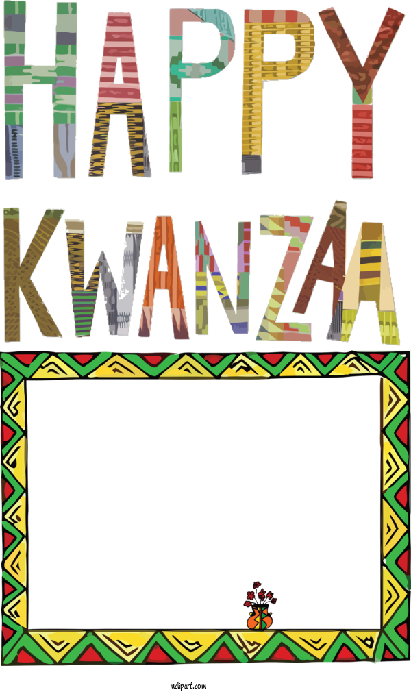 Free Holidays Design Yellow Line For Kwanzaa Clipart Transparent Background