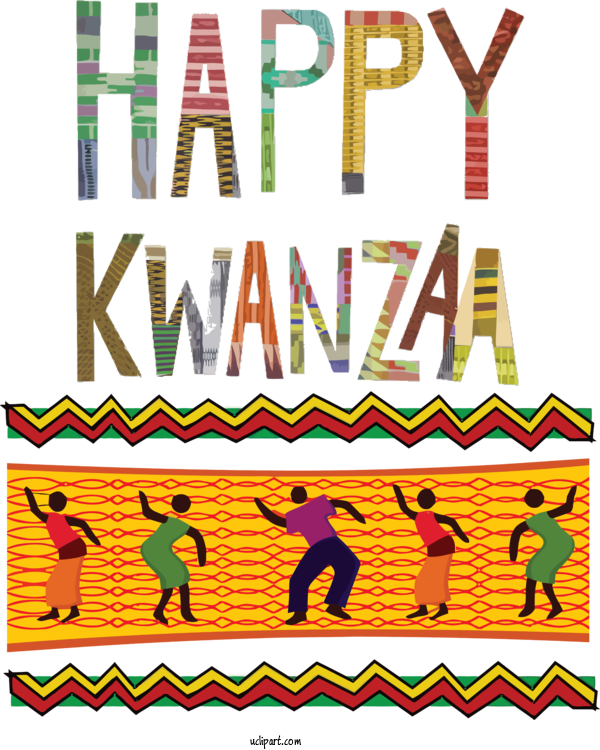 Free Holidays Design Line Recreation For Kwanzaa Clipart Transparent Background