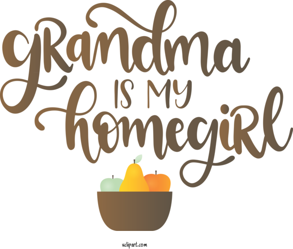 Free Holidays Logo Fruit For Grandparents Day Clipart Transparent Background
