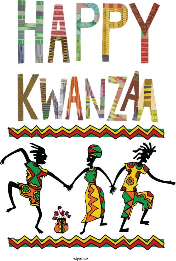 Free Holidays African Dance African Americans Africa For Kwanzaa Clipart Transparent Background