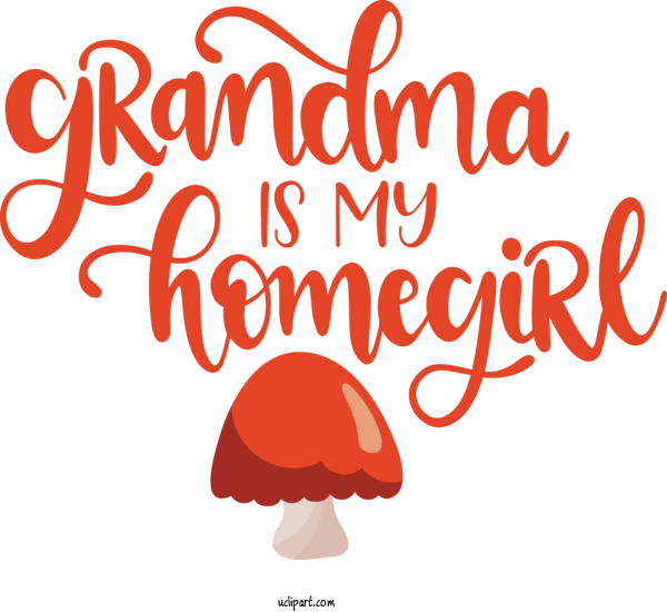 Free Holidays Logo Cartoon Line For Grandparents Day Clipart Transparent Background