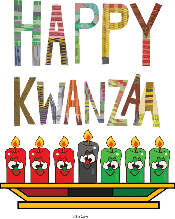 Free Holidays Logo Design Line For Kwanzaa Clipart Transparent Background