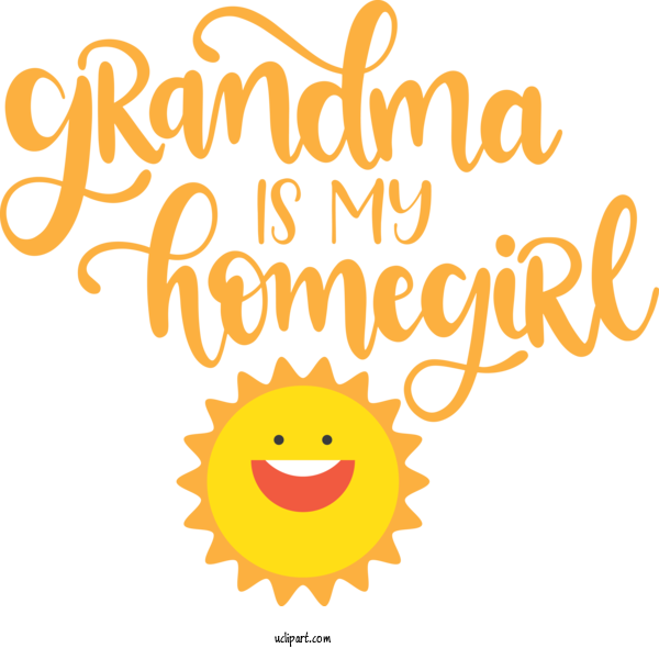 Free Holidays Smiley Emoticon Cartoon For Grandparents Day Clipart Transparent Background
