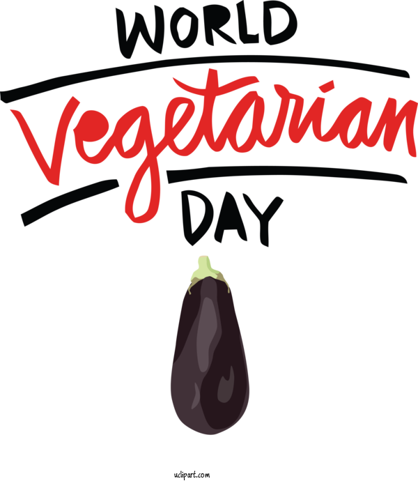 Free Holidays Logo Line Design For World Vegetarian Day Clipart Transparent Background