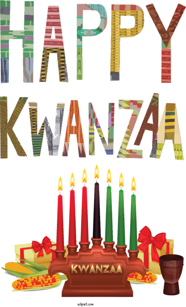 Free Holidays Yellow Line Pattern For Kwanzaa Clipart Transparent Background