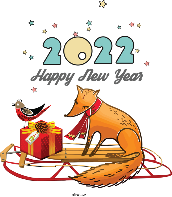 Free Holidays New Year Chinese New Year New Year's Day For New Year 2022 Clipart Transparent Background