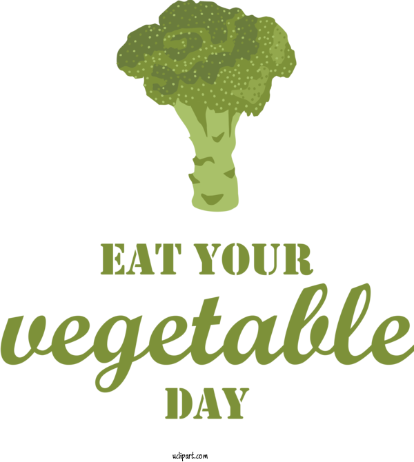Free Food Leaf Vegetable Logo Font For Vegetable Clipart Transparent Background