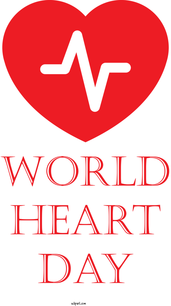 Free Holidays Cezares Logo M 095 For World Heart Day Clipart Transparent Background