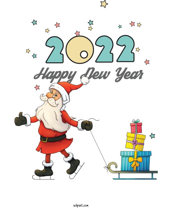 Free Holidays Père Noël Mrs. Claus Santa Claus Village For New Year 2022 Clipart Transparent Background