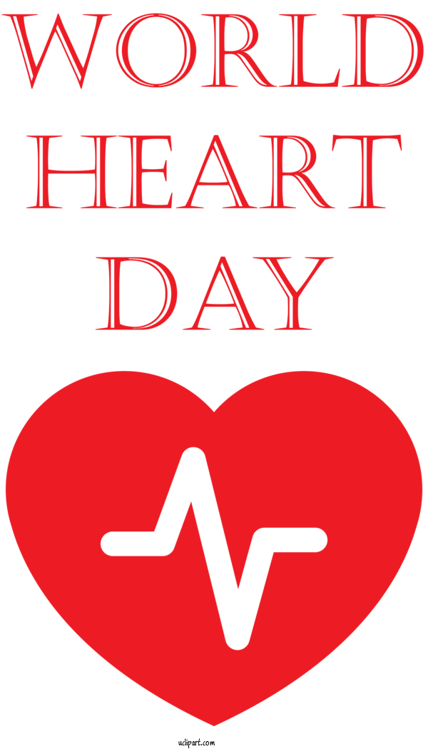 Free Holidays Cezares Logo M 095 For World Heart Day Clipart Transparent Background