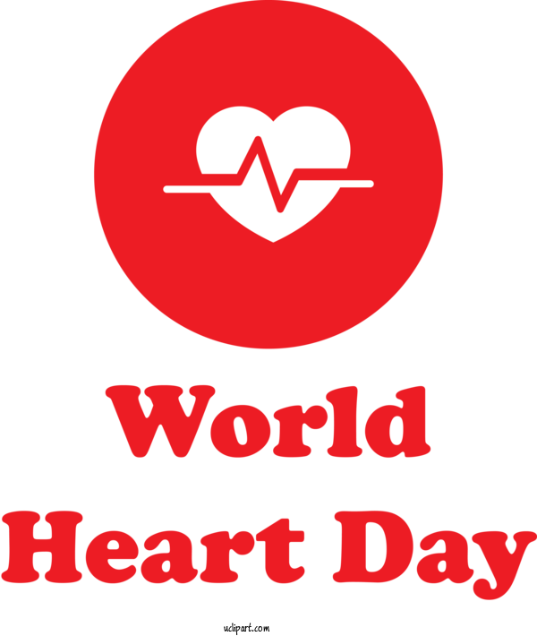 Free Holidays Logo La Asociación Colombiana De Nefrología E Hipertensión Arterial For World Heart Day Clipart Transparent Background