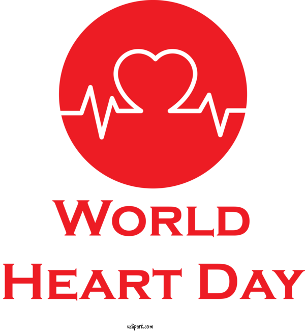 Free Holidays Logo Education Educational For World Heart Day Clipart Transparent Background