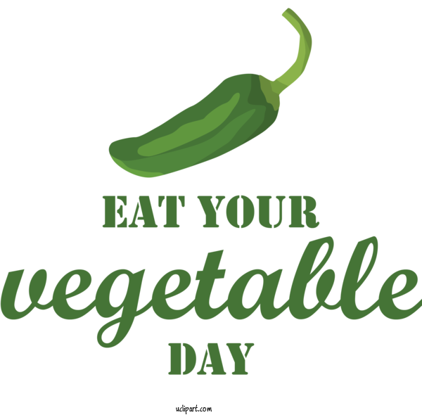 Free Food Logo Green Design For Vegetable Clipart Transparent Background
