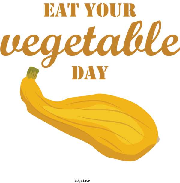Free Food Commodity Yellow Design For Vegetable Clipart Transparent Background