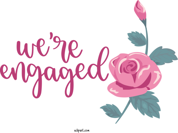 Free Occasions Drawing Logo Painting For Get Engaged Clipart Transparent Background
