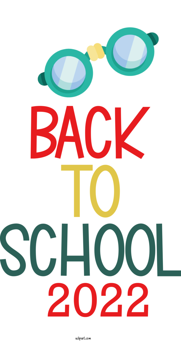 Free School Glasses Logo Design For Back To School Clipart Transparent Background