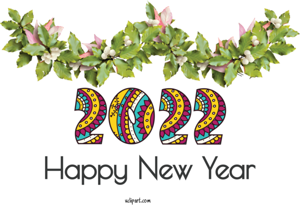 Free Holidays Christmas Day Design Icon For New Year 2022 Clipart Transparent Background