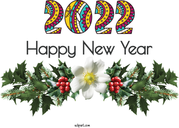 Free Holidays Mistletoe Christmas Day Transparency For New Year 2022 Clipart Transparent Background