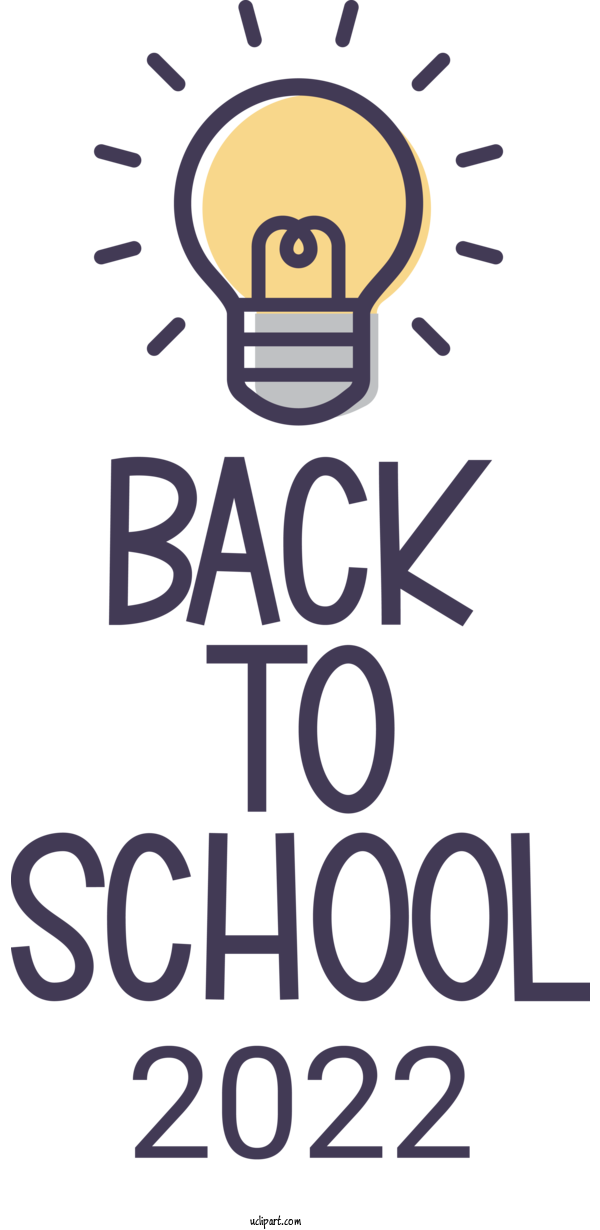 Free School Logo Line Number For Back To School Clipart Transparent Background