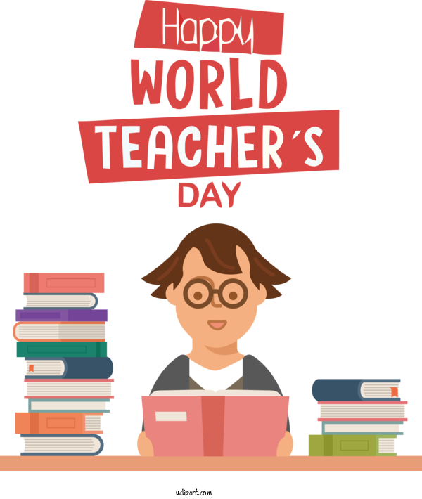 Free Holidays World Teacher's Day Teachers' Day Teacher For Teachers Day Clipart Transparent Background