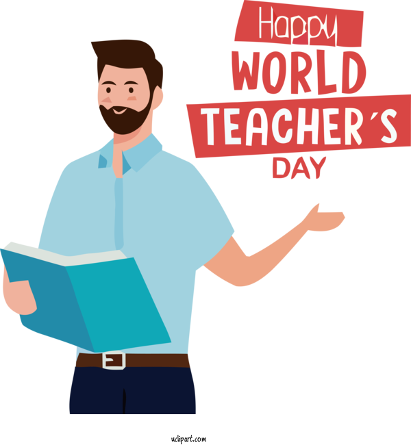 Free Holidays Public Relations Organization Logo For Teachers Day Clipart Transparent Background