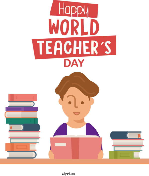 Free Holidays World Teacher's Day Teachers' Day Teacher For Teachers Day Clipart Transparent Background