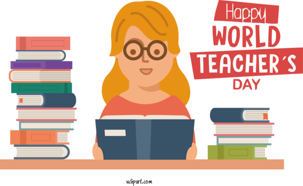 Free Holidays World Teacher's Day Teacher Teachers' Day For Teachers Day Clipart Transparent Background