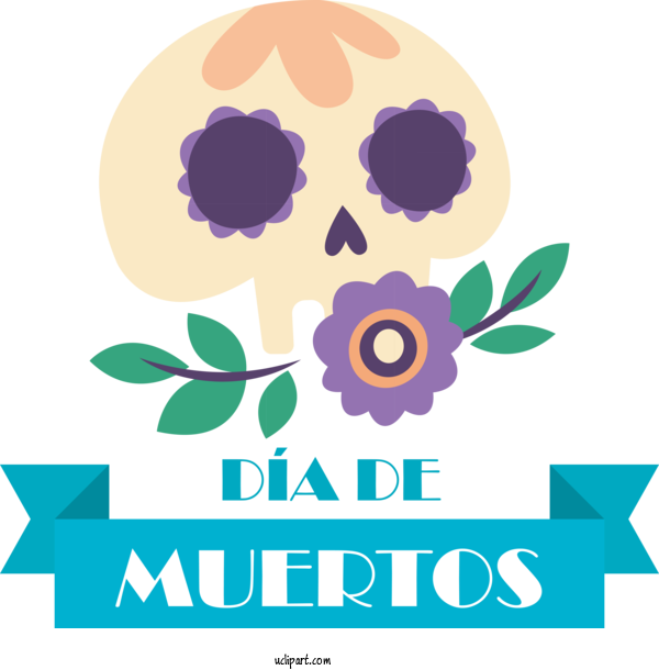 Free Holidays Pixel Art Design Logo For Day Of The Dead Clipart Transparent Background
