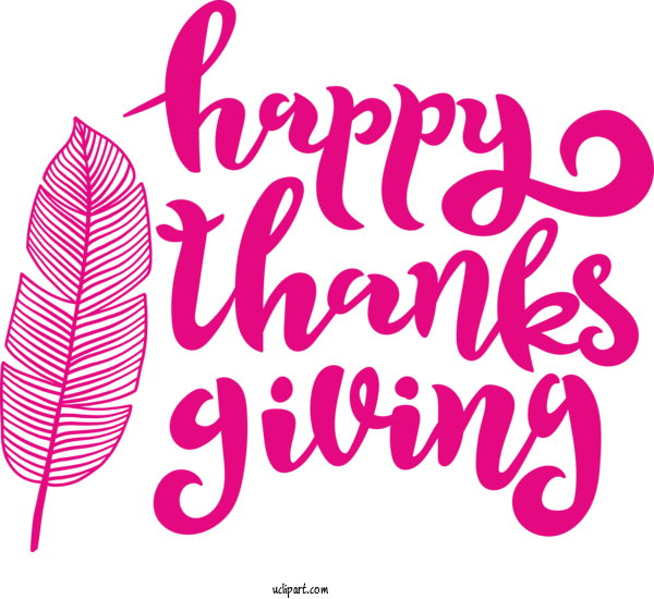 Free Holidays Design Logo Line For Thanksgiving Clipart Transparent Background