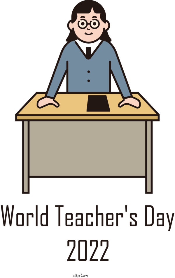 Free Holidays Drawing Cartoon Darwin Watterson For Teachers Day Clipart Transparent Background