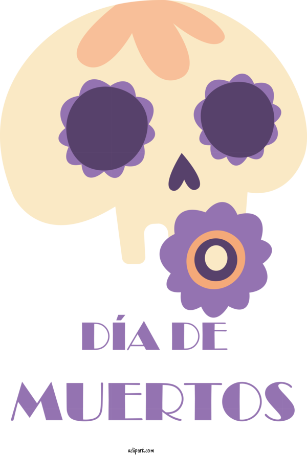 Free Holidays Logo Drawing Icon For Day Of The Dead Clipart Transparent Background