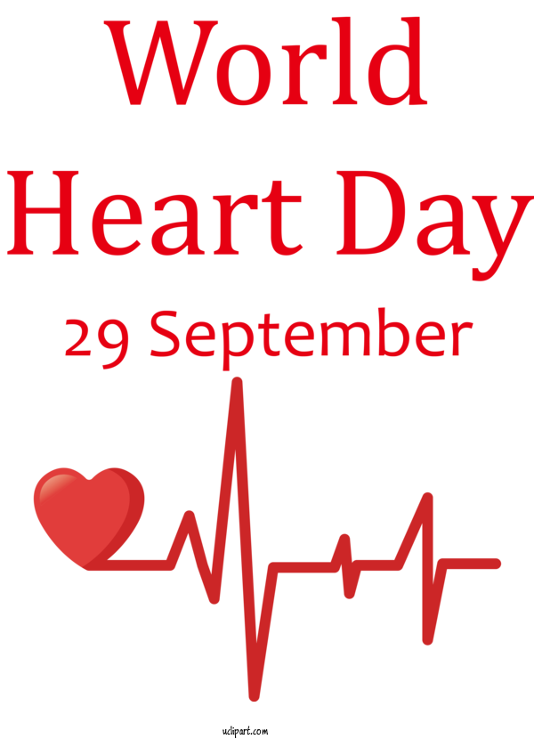 Free Holidays Robert Bosch 095 N For World Heart Day Clipart Transparent Background
