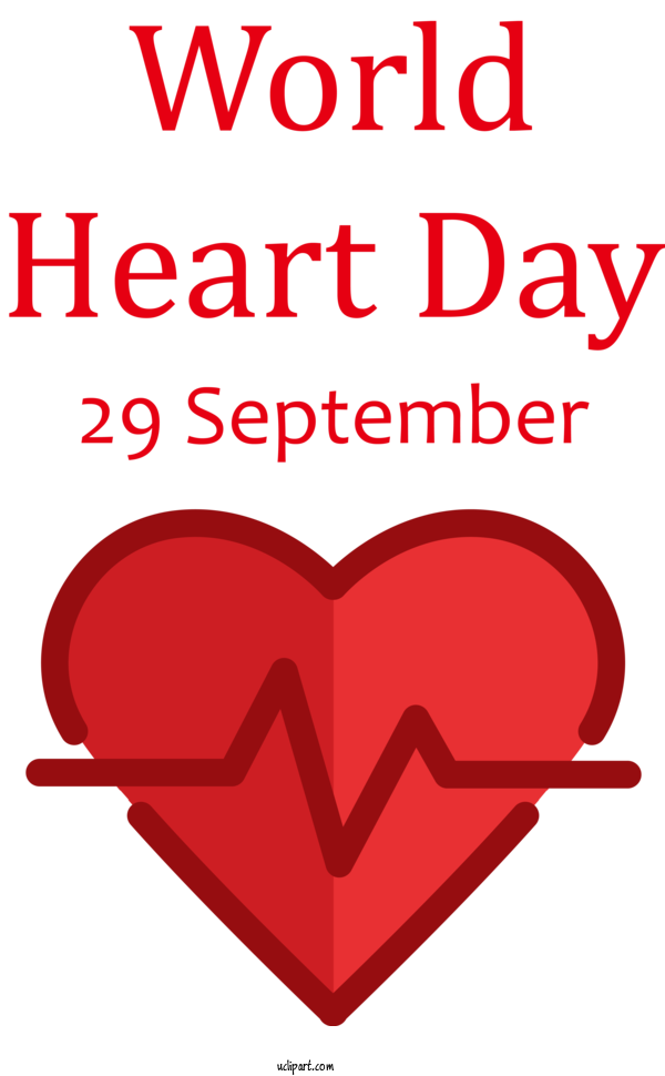 Free Holidays 095 N Line Heart For World Heart Day Clipart Transparent Background