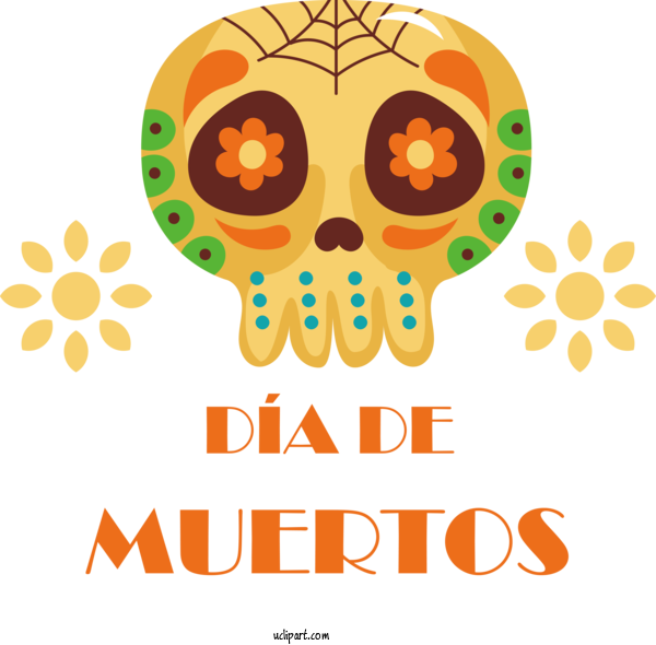 Free Holidays Drawing Painting Digital Art For Day Of The Dead Clipart Transparent Background