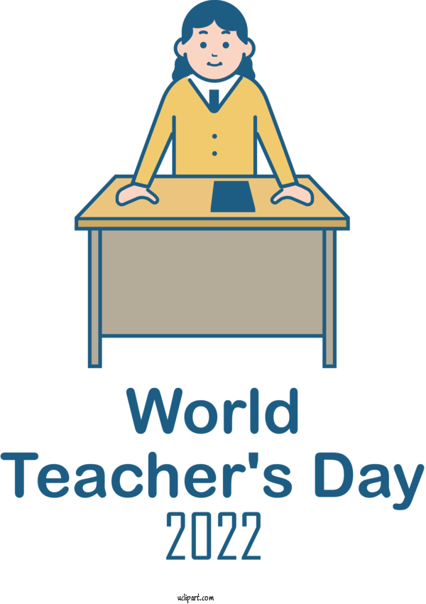 Free Holidays Logo Cartoon Diagram For Teachers Day Clipart Transparent Background