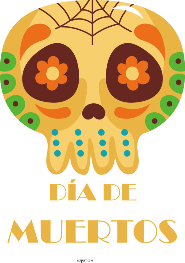 Free Holidays Digital Art Drawing Pixel For Day Of The Dead Clipart Transparent Background