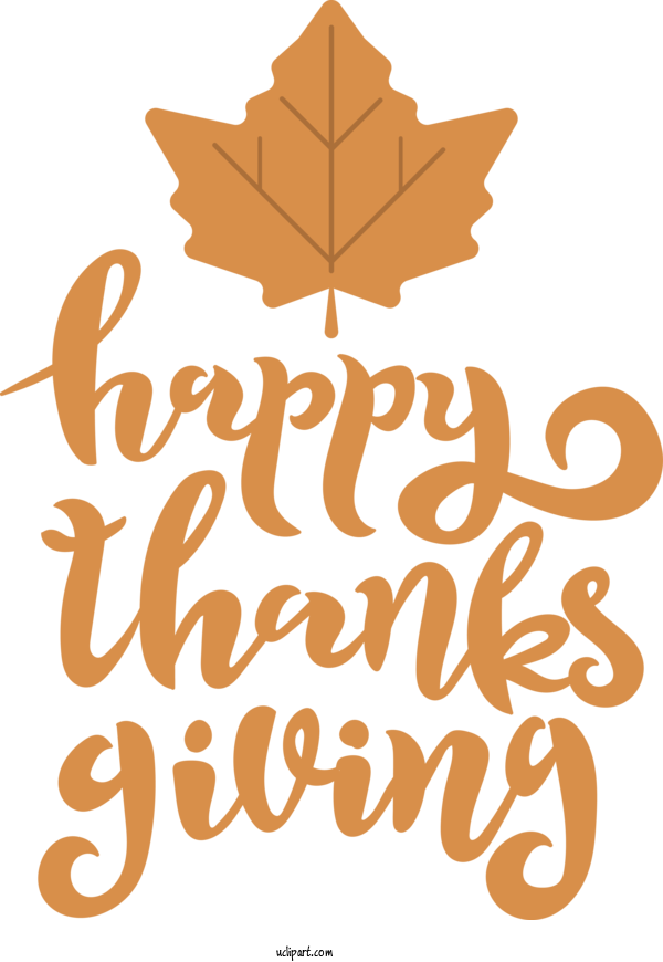 Free Holidays Design Leaf Pattern For Thanksgiving Clipart Transparent Background