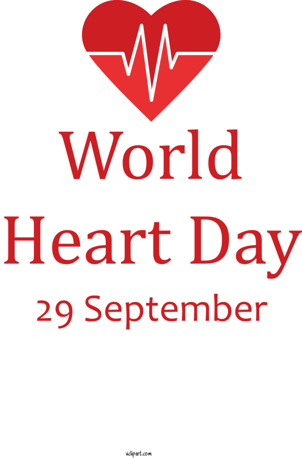 Free Holidays Kollam Logo 095 N For World Heart Day Clipart Transparent Background
