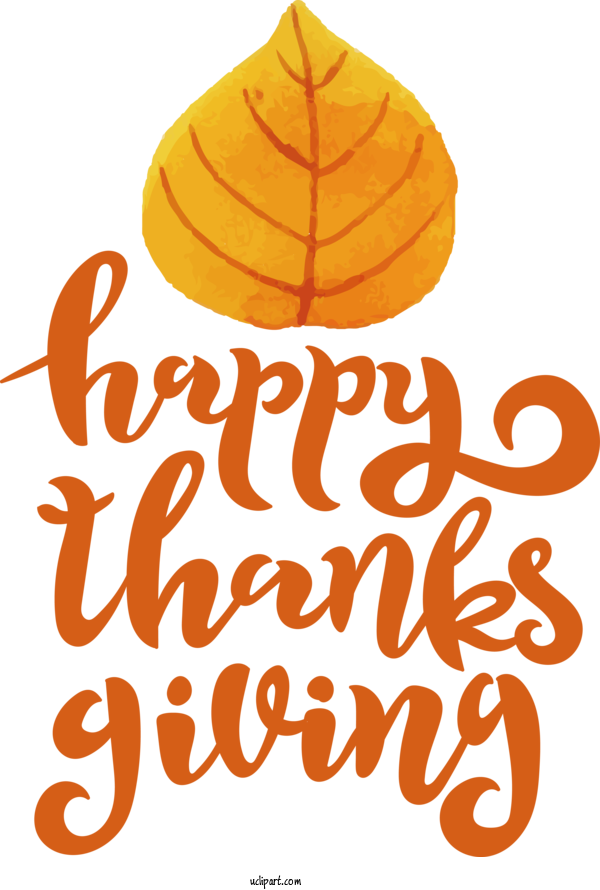 Free Holidays Leaf Calligraphy Line For Thanksgiving Clipart Transparent Background
