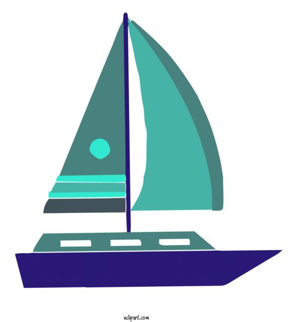 Free Activities Sail Sailing Ship Sailboat For Traveling Clipart Transparent Background