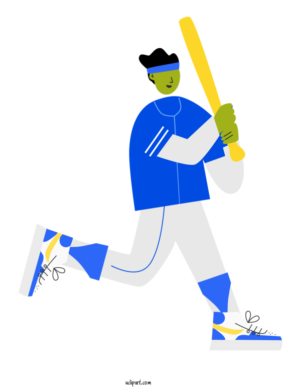 Free Sports Logo Uniform Cartoon For Baseball Clipart Transparent Background