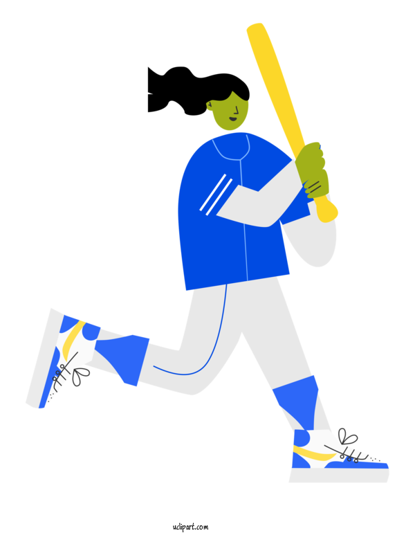 Free Sports Activewear Logo For Baseball Clipart Transparent Background