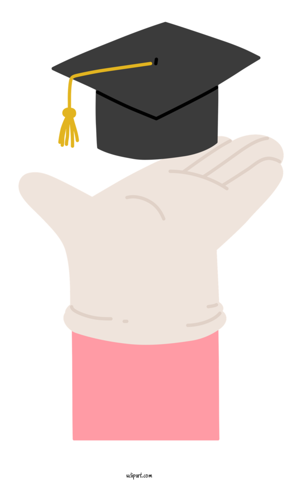 Free Occasions Square Academic Cap Graduation Ceremony Cartoon For Graduation Clipart Transparent Background