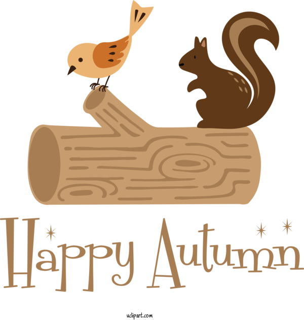 Free Nature Birds Logo Cartoon For Autumn Clipart Transparent Background