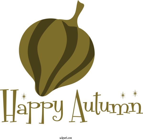 Free Nature Logo Font Design For Autumn Clipart Transparent Background