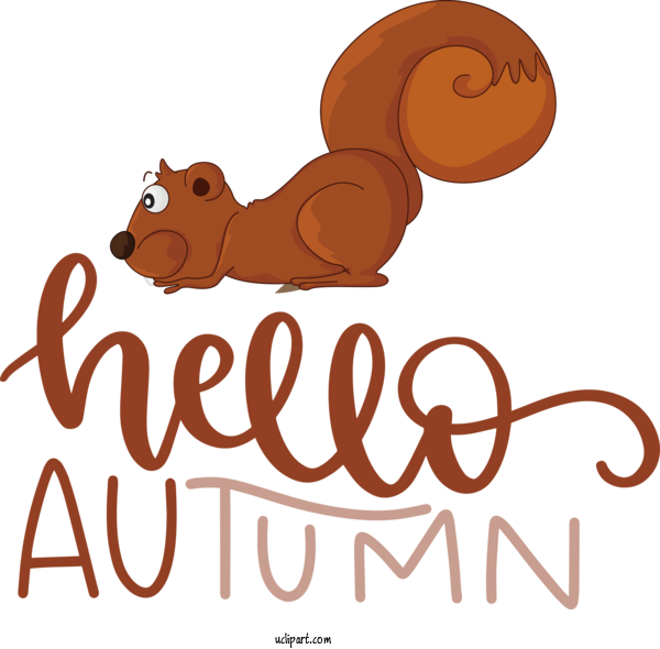 Free Nature Logo Cartoon Dog For Autumn Clipart Transparent Background