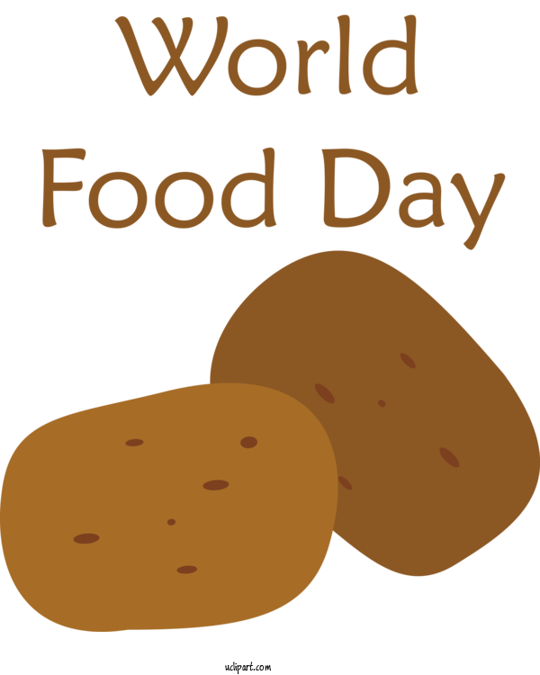 Free Holidays Font Design Meter For World Food Day Clipart Transparent Background