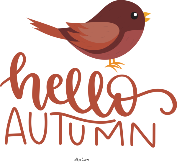 Free Nature Birds Logo Beak For Autumn Clipart Transparent Background